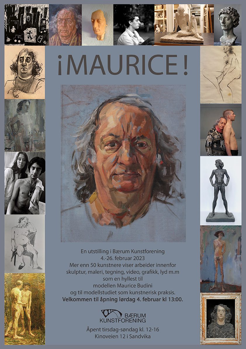 Utstilling Maurice plakat