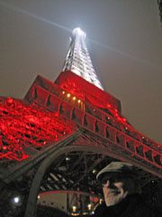 Natt ved Eiffeltårnet